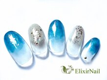 エリクサーネイル 五反田(Elixir Nail)/定額a シンプル／クーポン使用