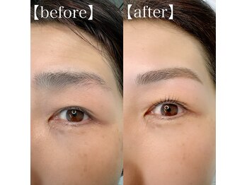 ハル(halu)/ラッシュリフト×眉ワックス