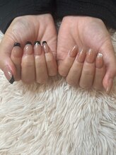 ネイルアンドアイラッシュヴィーナ ゆめタウン廿日市店 (Nail&EyeLash Vina)/フレンチ＆チークネイル