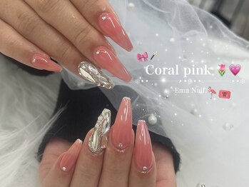 エマネイル プラスキハクヤ 枚方店(EmaNail+KIHAKUYA)/埋めつくしデザイン