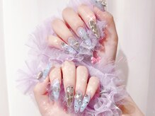 ワンホンネイル 新宿(Rumi Nail)/チップ/やり放題/サファイア/夏