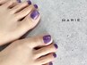 Jrネイリスト佐藤限定☆　【FOOT】ワンカラーネイル¥３,000(税込￥3,300)