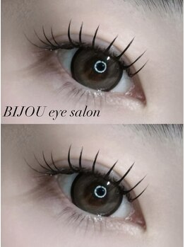 BIJOU eye salonの写真/派手すぎない大人可愛い目元へ。自然な美しさを引き出す上品デザインが得意♪LEDマツエク120本　6500円