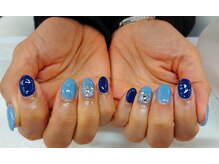 アイリッシュネイル 久屋大通店(Irish Nail)/ブルーネイル