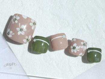 geNe 'n GRUS(ジーン アンド グルス)/7月＆8月FOOTトレンドアート