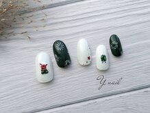 ワイネイル(Y.nail)/ぶさかわ獅子舞ネイル