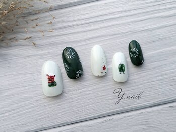 ワイネイル(Y.nail)/ぶさかわ獅子舞ネイル