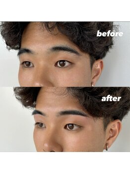 ハイク バイ ジェン(HIKE by gen.)/メンズ眉毛スタイリング