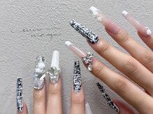 サンミーゴネイル 神戸店(Sunmego Nail)/ツイード×フレンチネイル