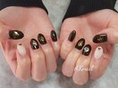 バレンタインネイル/シンプル