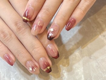プライベート ネイルサロン マーマ(murmur)の写真/自爪を大切にしたい、そのお悩み叶えます!フィルイン(オフしない一層残し)でダメージを大幅に軽減♪