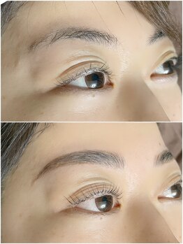 ビープラス(Biplus)/眉毛WAX＆まつ毛パーマ