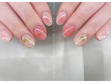 ココナッツネイル/フラワーネイル