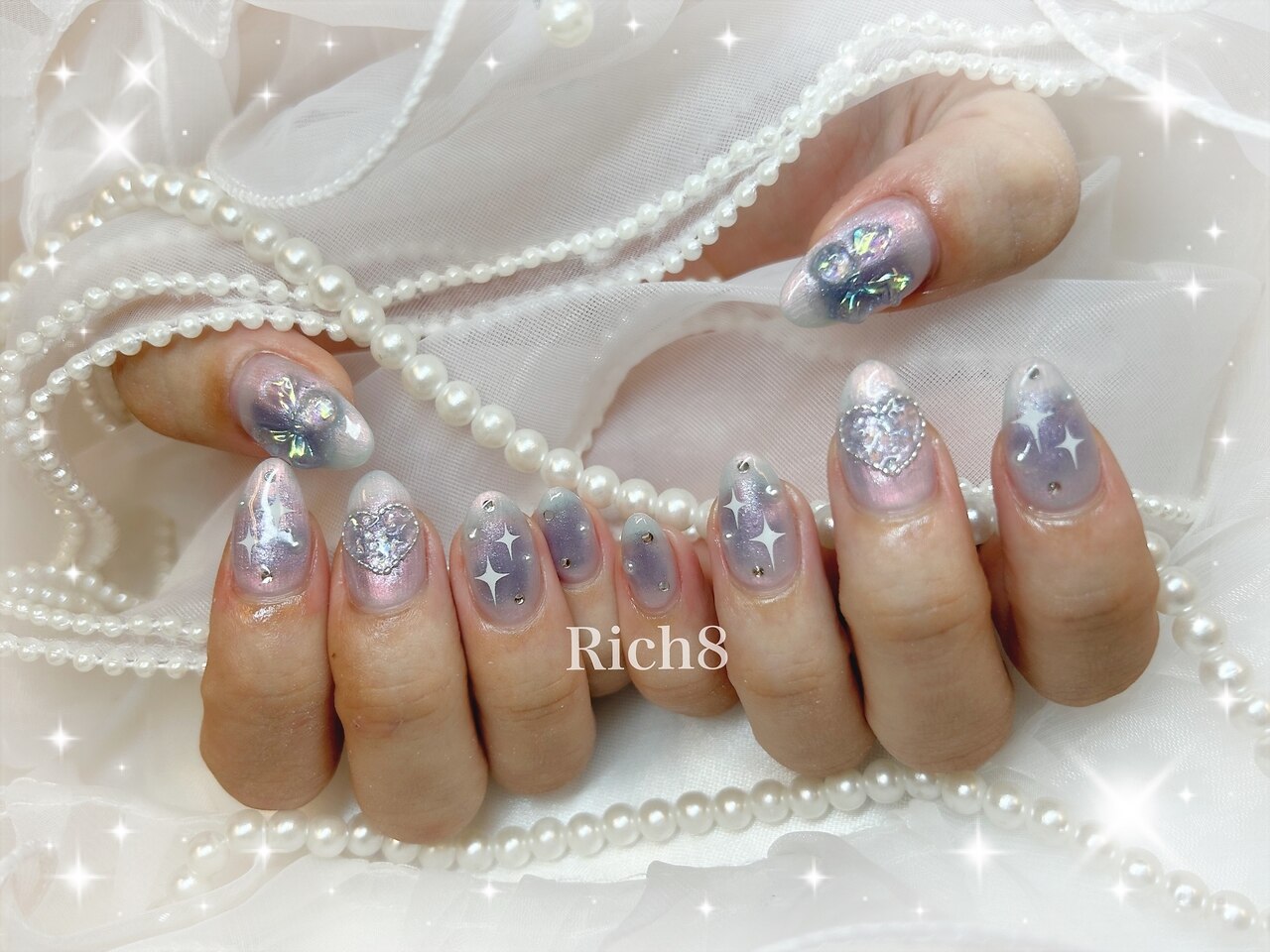 2026年冬トレンド】オーロラ ハンドのネイルデザイン集｜人気順｜221