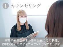 ミエル 仙台東口駅前店(miel)/1.カウンセリング