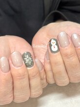 ル ソレイユ(Le soleil)/冬のワンポイントアートbyあやか