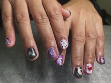 オムネイル 渋谷(HOMME NAIL)/持ち込みネイル ¥9.000