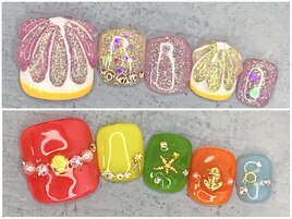 夏◆フット定額デザイン◆￥7500