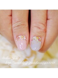 ビジューネイル