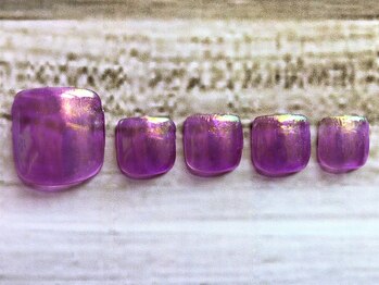 ラ クレア 津田沼店/フット：オーロラネイル