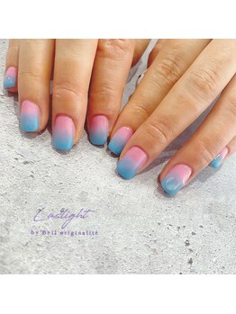 ラズライト(Laslight)/ピンク x 水色