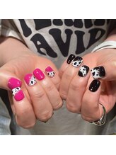 ビューティマーケット アングゥ(BEAUTY MARKET ungu)/アニマル柄ネイル