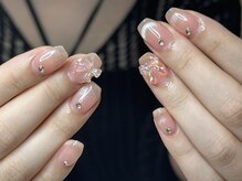 ウサギネイル 新大久保店(usagi nail)/リボンネイル