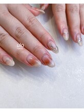 ウロネイルズ(ulo nails)/ワンホンチークネイル