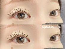 クプ アイラッシュプラス(qup)/フラットラッシュ120本