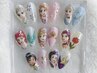 【いわま限定】お試し痛ネイル☆プリンセスネイル￥7500