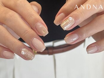 ANDNA【アンドナ】by KEDITの写真/品質・質感重視のこだわりサロン♪《うるちゅる肌馴染みワンカラー¥6600》モチの良さにも定評アリ◎