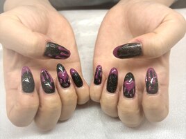 推しモチーフカラーネイル