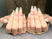 アートドットエヌ(Art.N)/ガラス風マグネットネイル¥17000