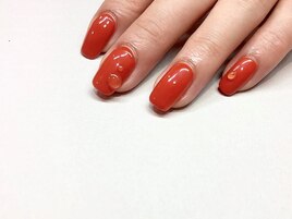 ジェルネイルワンカラーシンプル