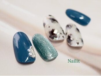 ネイリット 銀座(Nailit)/ホワイトべっ甲¥9300【¥10230】