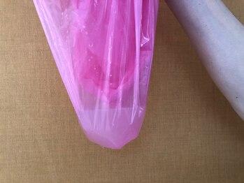 ジョイア 本店(Beauty＆Detox gioia)/パラフィンシートで集めた汗です