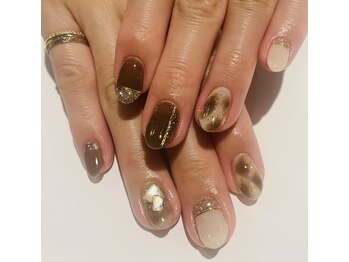 カラン 焼津店(CALIN)/ニュアンス綺麗めネイル