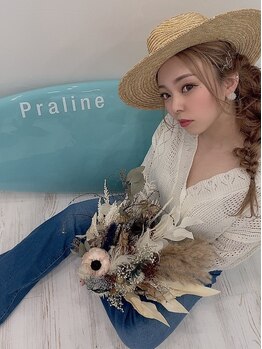 プラリネ 津店(praline)の写真/丁寧なカウンセリングで初めての方にも◎ナチュラル～付け放題まで(コーティング付き)¥3900～♪