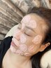 WAX脱毛＋毛穴角質洗浄＋美白鎮静パック
