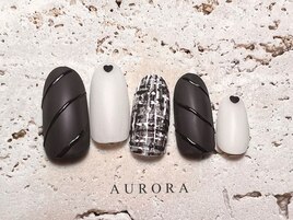 ツイード　冬　チョコレート