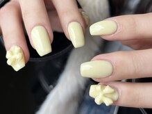 イト 藤崎店(ito)/パステルイエローネイル