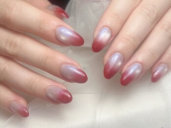 ジョアネイル(JOA Nail)/マグネット/赤/グラデーション