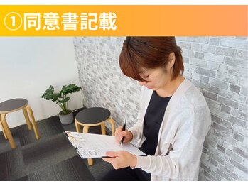 ライフ 奥田店/同意書記載