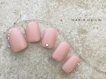 マリー ネイルズ いわきラトブ店(MARIE NAILS)/シンプル &nbsp;新規5500円税込 0710b
