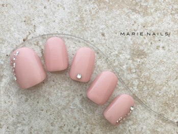 マリー ネイルズ いわきラトブ店(MARIE NAILS)/シンプル 新規5500円税込 0710b