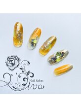 ネイルサロン ディーバ ギンザ(Nail salon Diva GINZA)/イエローネイル