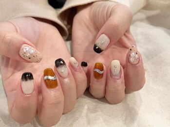 アイネイルズ 梅田店(I nails)/個性派韓国デザイン¥9700