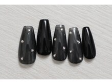 ココネイル/ブラック＋シアーブラック