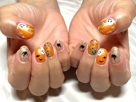 ☆ひょっこりオバケネイル☆
