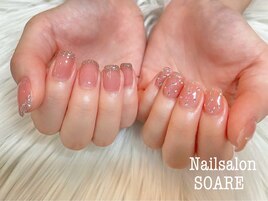 マグネット×フラッシュネイル